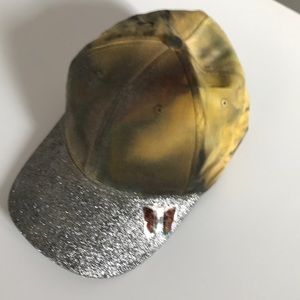 Ball cap tye dye glamour glitz